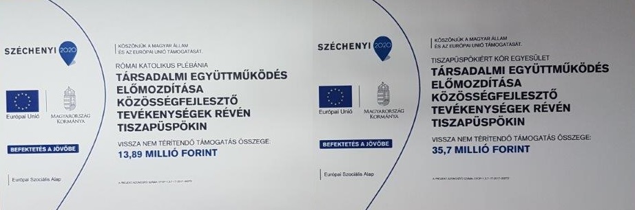 EFOP-1.3.7 bizonylat az Egyespület részére